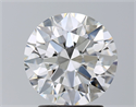 Diamante Natural 2.33 quilates, Redondo , Color G, claridad VVS2 y certificado GIA