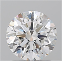 Diamante Natural 1.65 quilates, Redondo , Color F, claridad IF y certificado GIA