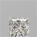 Natural Diamond 1.02 Carats, Princess with  Cut, K Color, VS2 Clarity and Certified by GIA