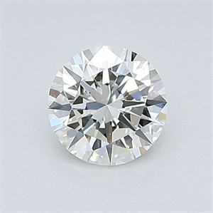 Foto Diamante Natural 0.40 quilates, Redondo , Color K, claridad VVS2 y certificado GIA de