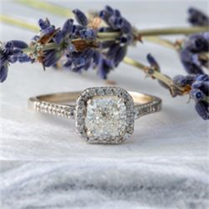 Picture of Natural Diamond 1.72 Carats, Cushion with  Cut, K Color, SI2 Clarity and Certified by GIA