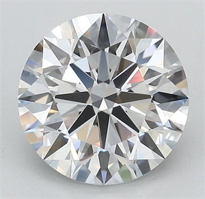 Picture of Lab Grown Diamond 1.02 Carats, Round with Ideal Cut, D Color, VVS1 Clarity and Certified by IGI