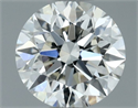 Diamante Natural 0.50 quilates, Redondo , Color J, claridad VS2 y certificado GIA