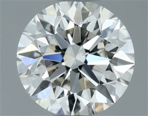 Picture of Natural Diamond 0.50 Carats, Round with Very Good Cut, J Color, VS2 Clarity and Certified by GIA