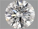 Del inventario de diamantes de laboratorio, 2.11 quilates, Redondo , Color E, claridad VS1 y certificado GIA