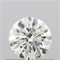 Natural Diamond 0.50 Carats, Round with Excellent Cut, K Color, SI2 Clarity and Certified by GIA