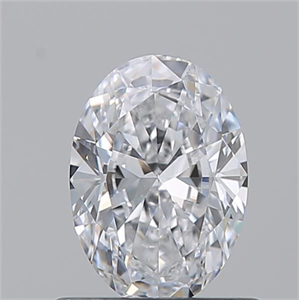 Picture of Natural Diamond 0.70 Carats, Oval with  Cut, D Color, VS1 Clarity and Certified by GIA