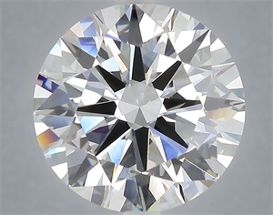 Picture of Lab Grown Diamond 6.01 Carats, Round with Excellent Cut, E Color, VVS2 Clarity and Certified by IGI