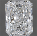 Natural Diamond 0.70 Carats, Radiant with  Cut, G Color, VVS2 Clarity and Certified by GIA