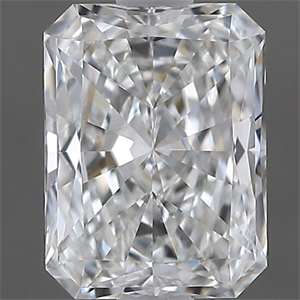 Picture of Natural Diamond 0.70 Carats, Radiant with  Cut, G Color, VVS2 Clarity and Certified by GIA