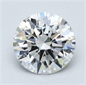 Diamante Natural 1.52 quilates, Redondo , Color F, claridad VVS1 y certificado GIA