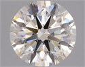 Del inventario de diamantes de laboratorio, 3.03 quilates, Redondo , Color H, claridad VVS2 y certificado IGI