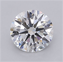 Del inventario de diamantes de laboratorio, 1.55 quilates, Redondo , Color D, claridad SI1 y certificado IGI