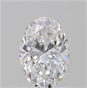 Natural Diamond 1.20 Carats, Oval with  Cut, E Color, VS2 Clarity and Certified by GIA