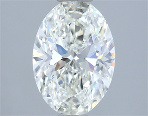 Picture of Natural Diamond 1.50 Carats, Oval with  Cut, I Color, VS2 Clarity and Certified by IGI
