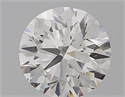 Diamante Natural 0.45 quilates, Redondo , Color D, claridad SI1 y certificado GIA