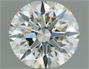 Diamante Natural 0.77 quilates, Redondo , Color L, claridad SI1 y certificado GIA
