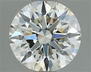 Foto Diamante Natural 0.77 quilates, Redondo , Color L, claridad SI1 y certificado GIA de