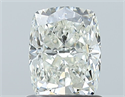 Natural Diamond 1.03 Carats, Cushion with  Cut, J Color, VS2 Clarity and Certified by GIA