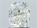 Natural Diamond 1.03 Carats, Cushion with  Cut, J Color, VS2 Clarity and Certified by GIA