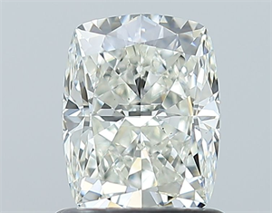 Picture of Natural Diamond 1.03 Carats, Cushion with  Cut, J Color, VS2 Clarity and Certified by GIA