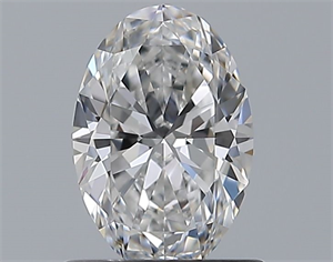 Picture of Natural Diamond 0.70 Carats, Oval with  Cut, D Color, IF Clarity and Certified by GIA
