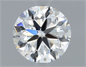 Diamante Natural 0.70 quilates, Redondo , Color F, claridad VVS1 y certificado IGI