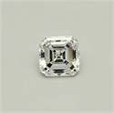 Natural Diamond 0.30 Carats, Asscher with  Cut, E Color, VS1 Clarity and Certified by GIA