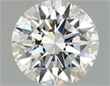 Lab Grown Diamond 0.97 Carats, Round with Ideal Cut, E Color, VS1 Clarity and Certified by IGI