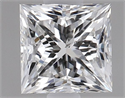 Natural Diamond 0.90 Carats, Princess with  Cut, G Color, SI2 Clarity and Certified by GIA