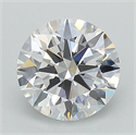 Lab Grown Diamond 1.34 Carats, Round with Ideal Cut, D Color, VS1 Clarity and Certified by IGI