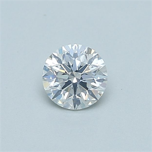 Picture of Natural Diamond 0.40 Carats, Round with Very Good Cut, E Color, SI2 Clarity and Certified by GIA