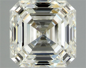 Picture of Natural Diamond 1.52 Carats, Asscher with  Cut, K Color, VS1 Clarity and Certified by GIA
