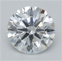 Lab Grown Diamond 1.16 Carats, Round with Ideal Cut, D Color, VVS2 Clarity and Certified by IGI