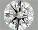 Del inventario de diamantes de laboratorio, 1.55 quilates, Redondo , Color E, claridad VS1 y certificado IGI