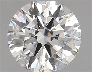 Picture of Natural Diamond 0.80 Carats, Round with Excellent Cut, I Color, SI1 Clarity and Certified by GIA