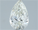 Natural Diamond 1.08 Carats, Pear with  Cut, I Color, VS1 Clarity and Certified by IGI