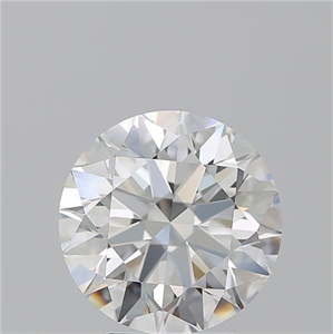 Picture of Natural Diamond 4.23 Carats, Round with Excellent Cut, H Color, VS1 Clarity and Certified by GIA