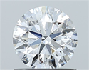 Diamante Natural 0.80 quilates, Redondo , Color D, claridad SI2 y certificado GIA