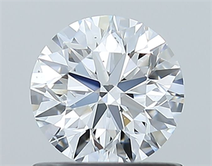 Foto Diamante Natural 0.80 quilates, Redondo , Color D, claridad SI2 y certificado GIA de