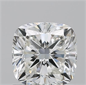 Diamante Natural 1.06 quilates, Del cojín , Color H, claridad VVS2 y certificado GIA