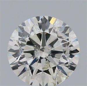 Picture of Natural Diamond 0.95 Carats, Round with Excellent Cut, I Color, I1 Clarity and Certified by IGI