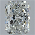 Natural Diamond 1.00 Carats, Radiant with  Cut, I Color, VVS1 Clarity and Certified by GIA
