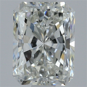 Picture of Natural Diamond 1.00 Carats, Radiant with  Cut, I Color, VVS1 Clarity and Certified by GIA