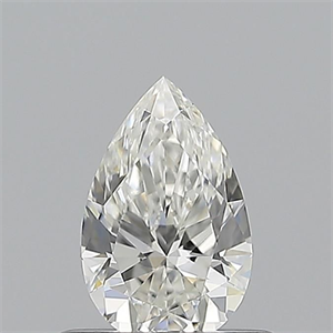 Picture of Natural Diamond 0.50 Carats, Pear with  Cut, G Color, VVS2 Clarity and Certified by GIA