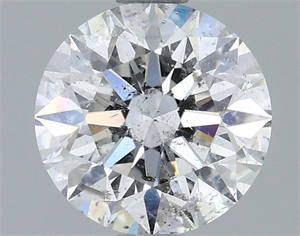 Foto Diamante Natural 1.50 quilates, Redondo , Color F, claridad I1 y certificado IGI de