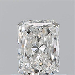 Picture of Natural Diamond 0.52 Carats, Radiant with  Cut, G Color, VS1 Clarity and Certified by GIA
