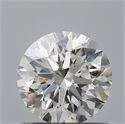 Natural Diamond 0.70 Carats, Round with Excellent Cut, F Color, VVS1 Clarity and Certified by IGI