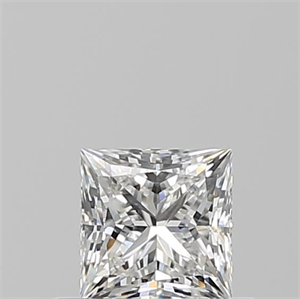 Picture of Natural Diamond 0.50 Carats, Princess with  Cut, F Color, VS2 Clarity and Certified by GIA