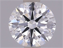 Del inventario de diamantes de laboratorio, 1.04 quilates, Redondo , Color D, claridad VVS2 y certificado IGI